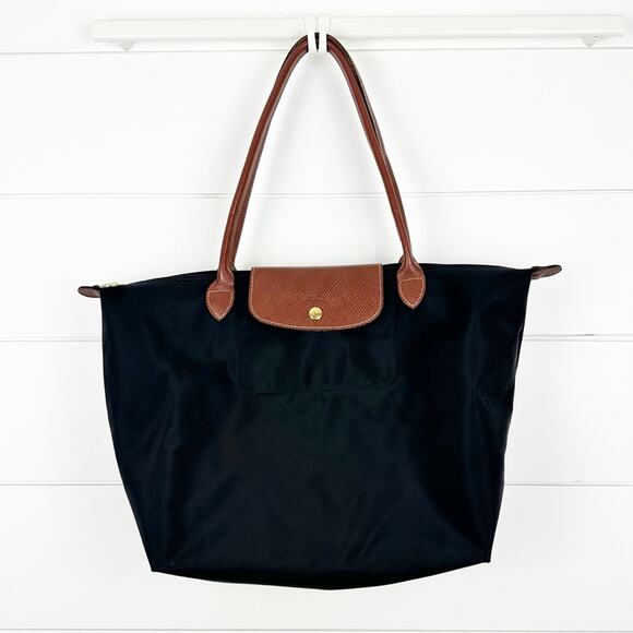Longchamp LePliage Original Large Black Tote - Picture 1 of 12